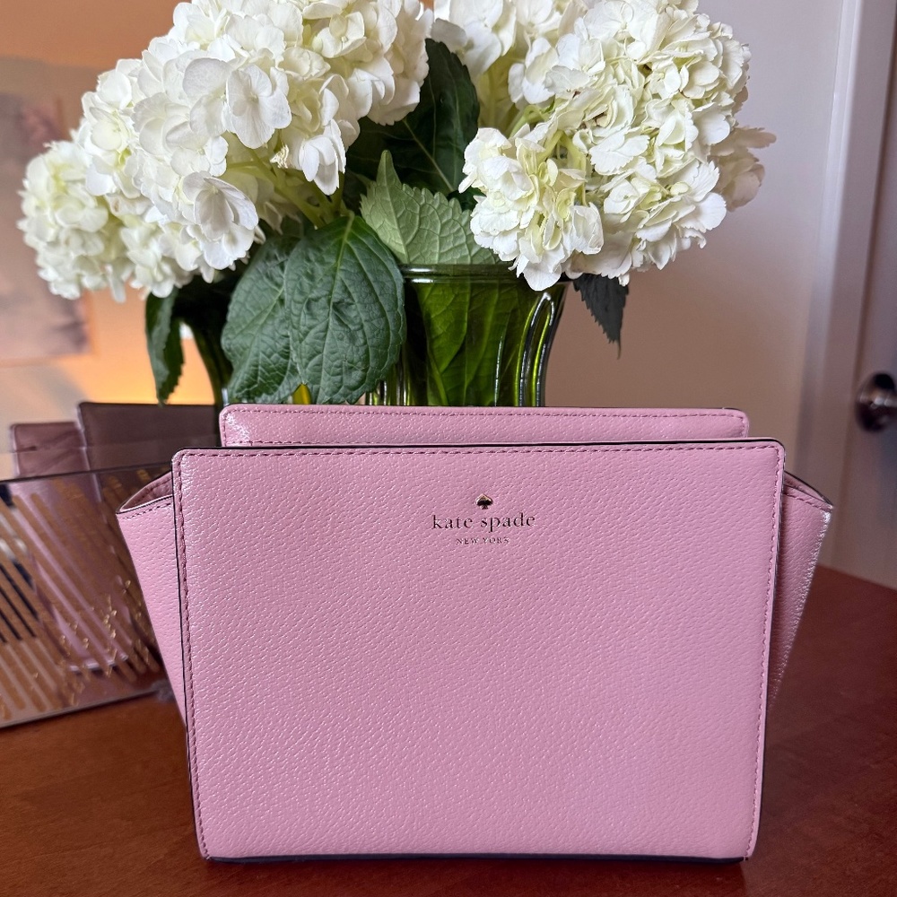Kate Spade Grand Street Hayden Crossbody Bag, Light Blush Pink